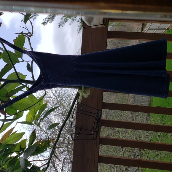 Free People Good Karma Dress Navy M/L Nwot - Picture 7 of 16